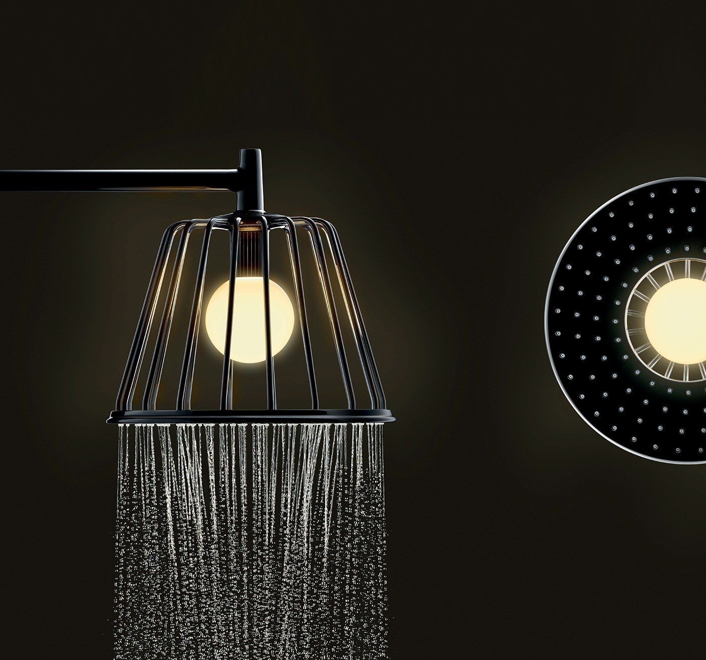 AXOR LampShower 26031930 Верхний душ c Led светильником Ø 275 мм