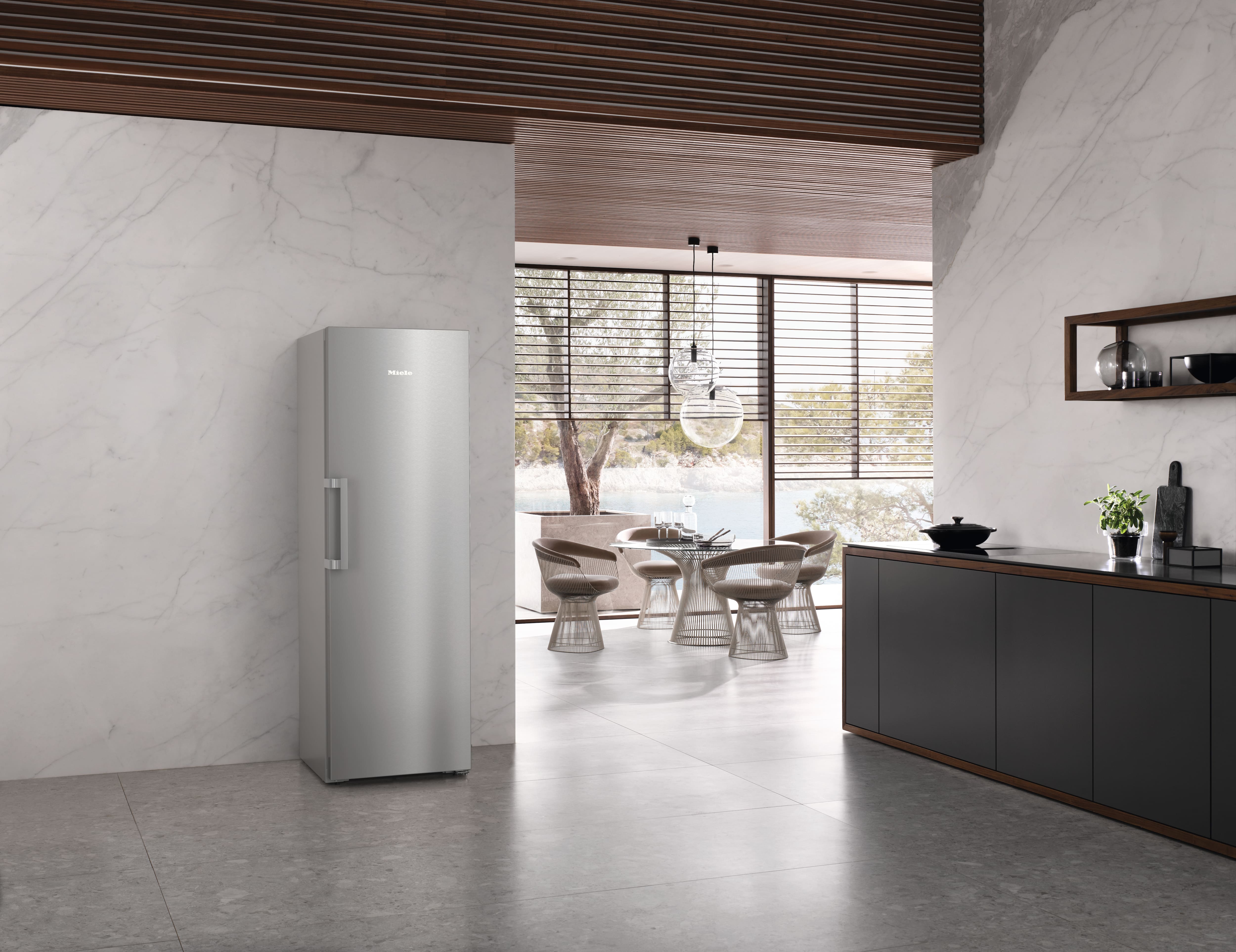 Холодильник с морозильной камерой Miele K 4776 DD edt/cs нержавеющая сталь